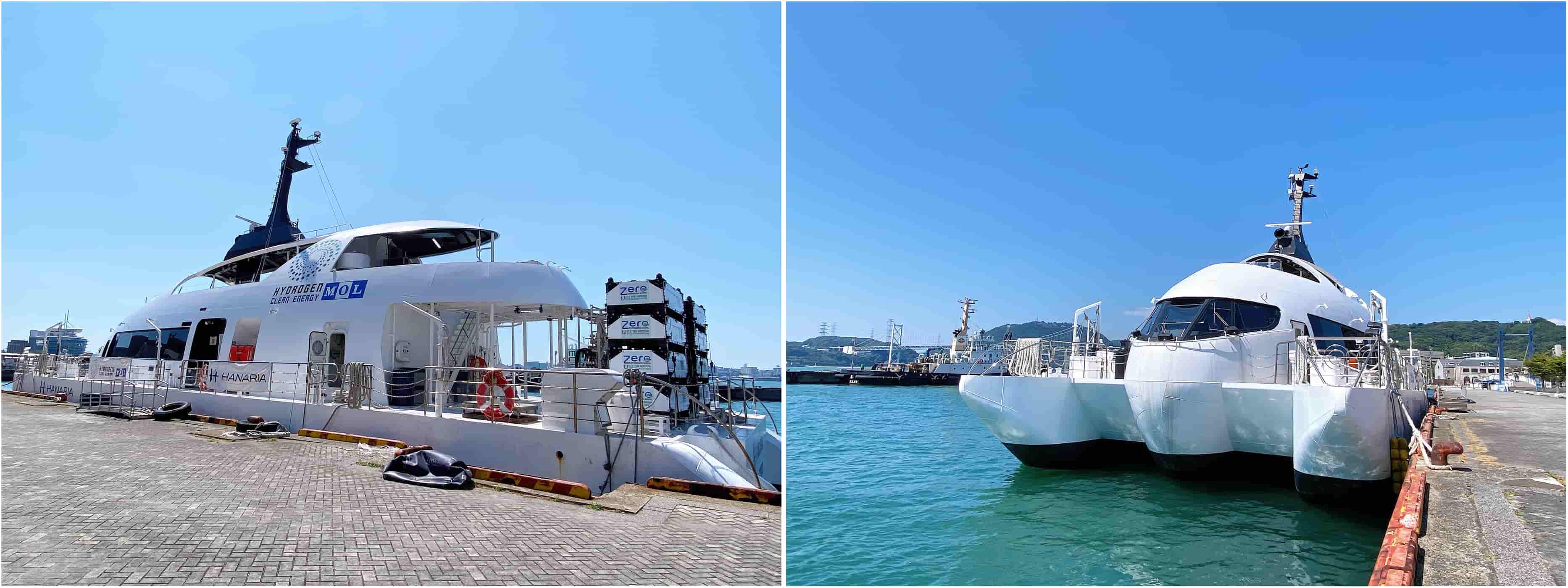 海に浮かぶ“白い卵”──水素旅客船「HANARIA」誕生！